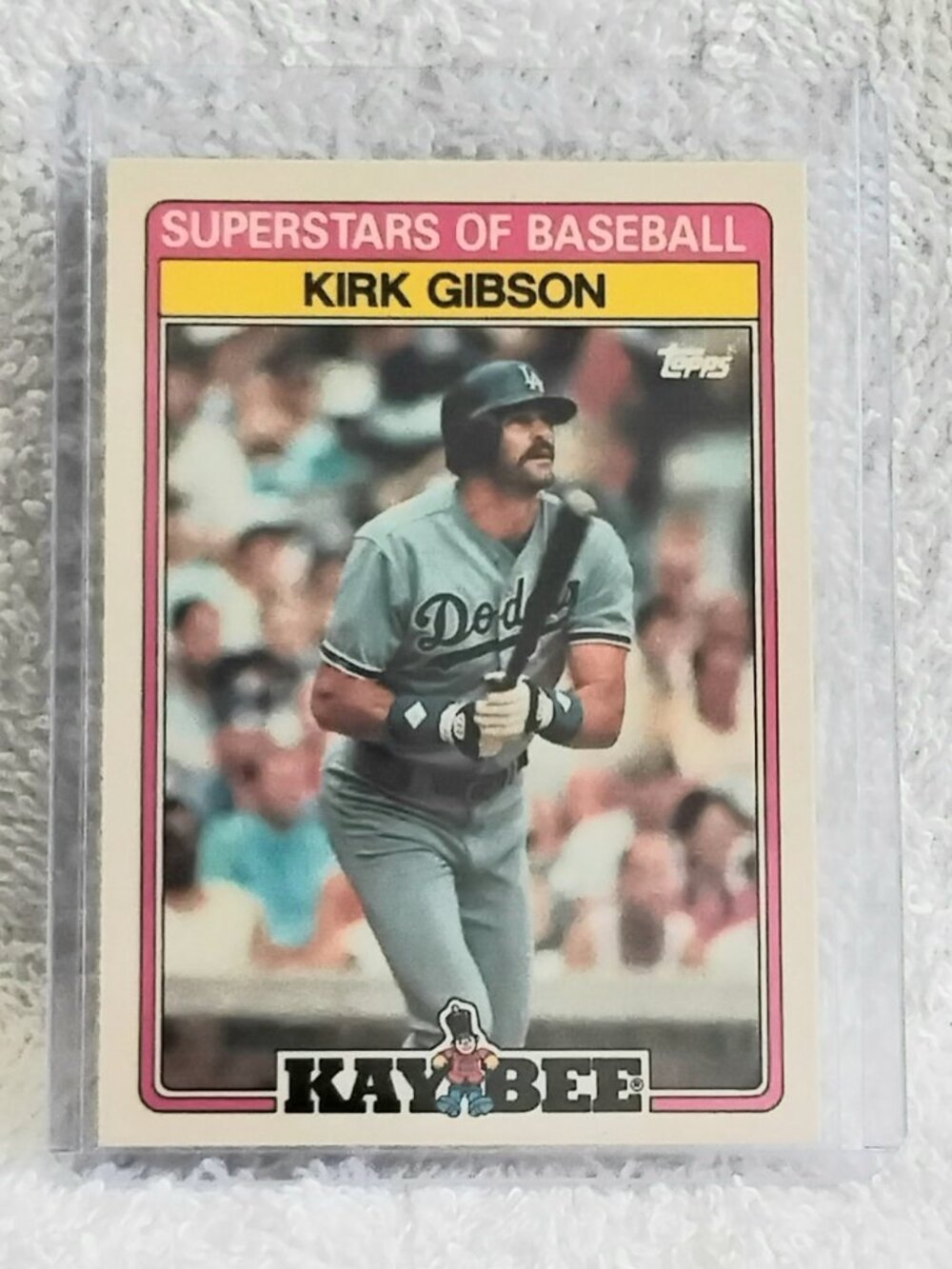 5/$20 Mint 1989 Topps/Kay Bee Kirk Gibson Superstars of Baseball MLB Card 13!!